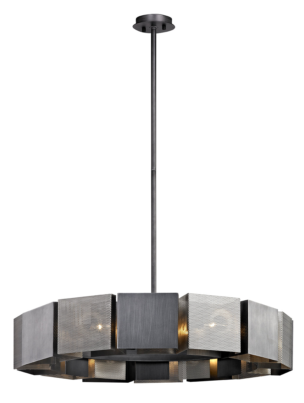 Troy Impression F6046 Pendant Light - Graphite And Satin Nickel