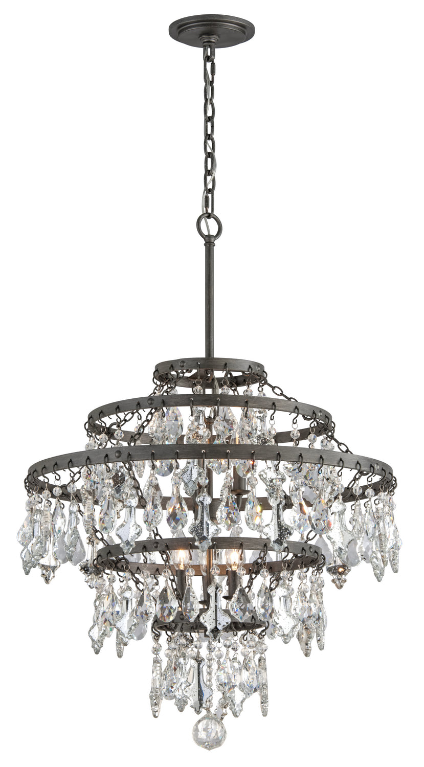 Troy Meritage F4317 Chandelier Light - Graphite