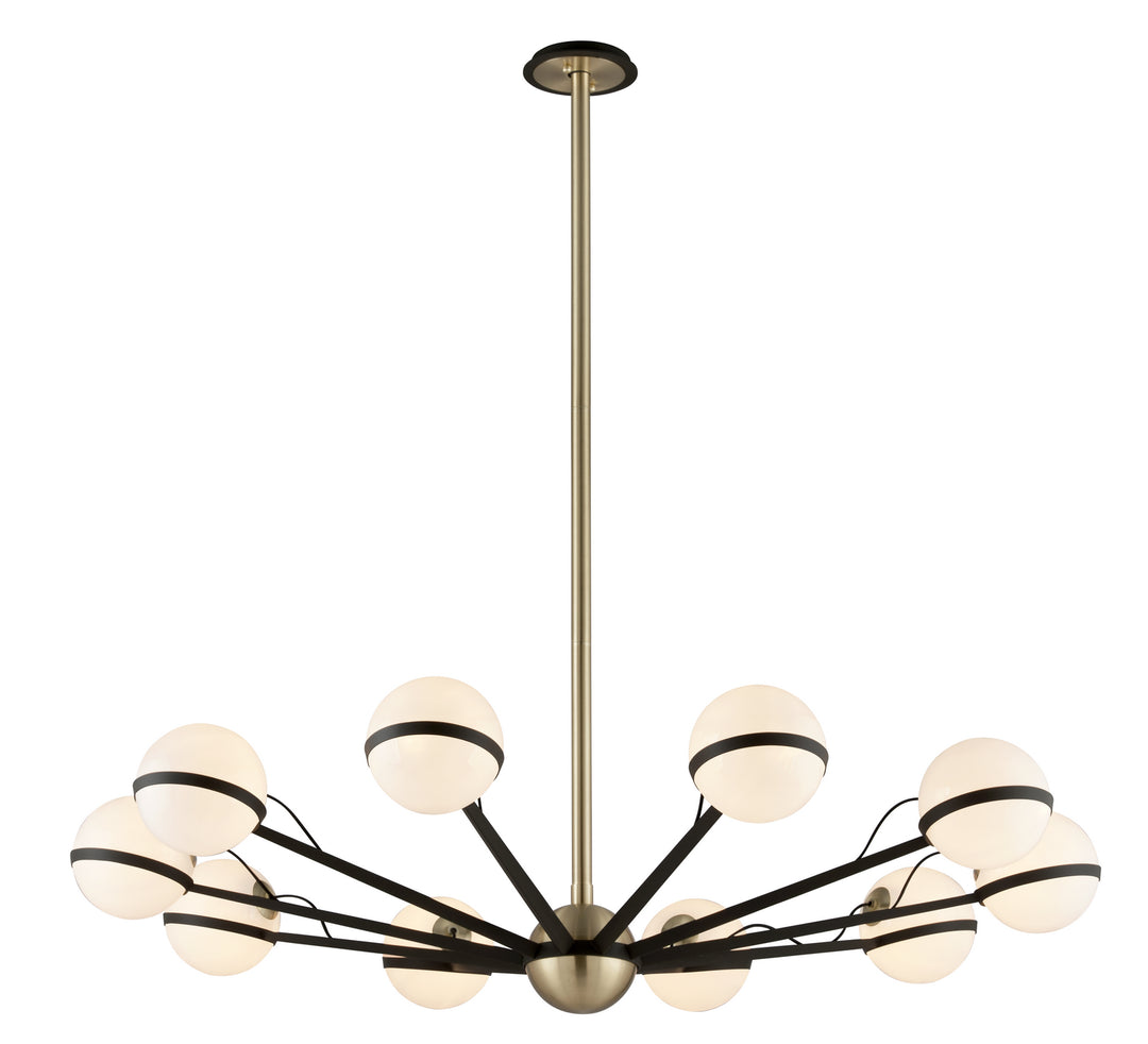 Troy Ace F5306-TBZ/BBA Chandelier Light - Textured Bronze Brushed Brass