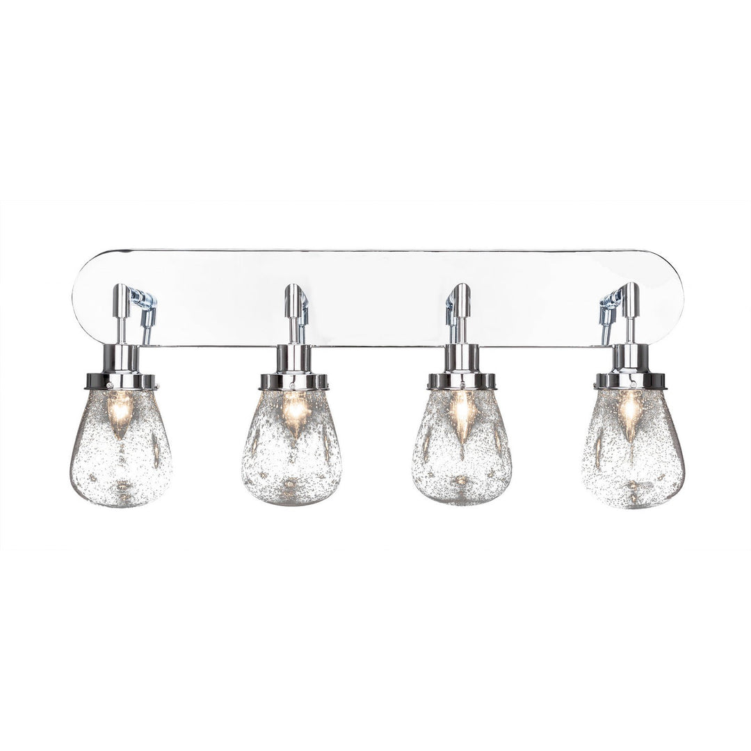 Toltec Meridian 1234-ch-471 Bath Vanity Light 32 in. wide - Chrome