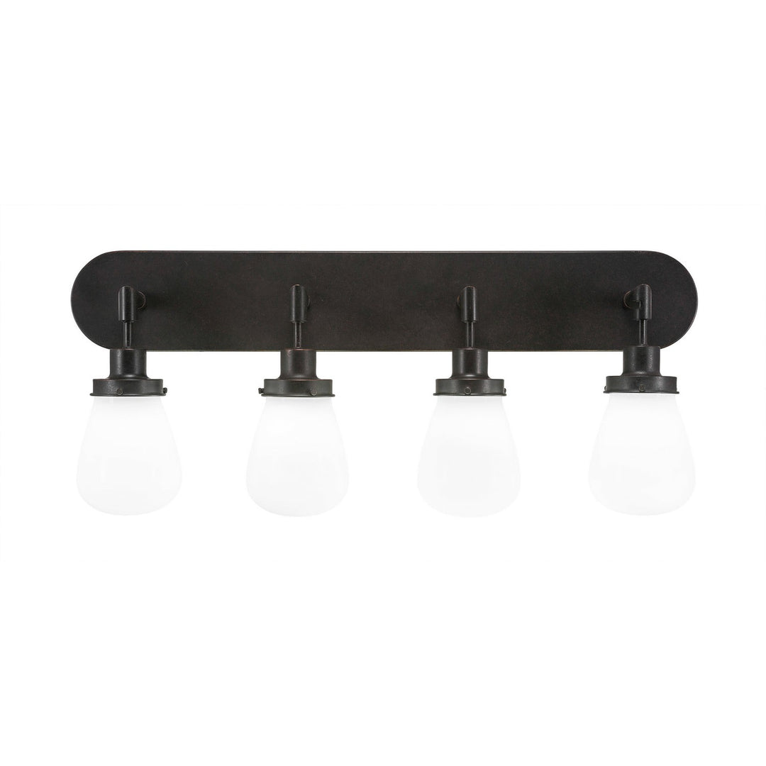 Toltec Meridian 1234-dg-470 Bath Vanity Light 32 in. wide - Dark Granite