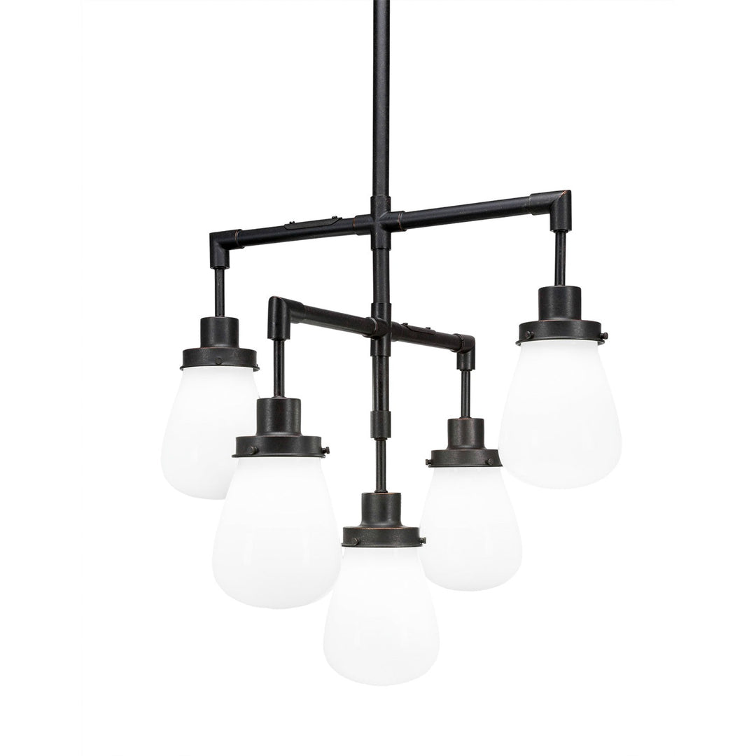 Toltec Meridian 1238-dg-470 Chandelier Light - Dark Granite