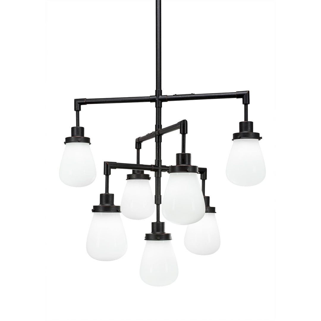 Toltec Meridian 1239-dg-470 Chandelier Light - Dark Granite