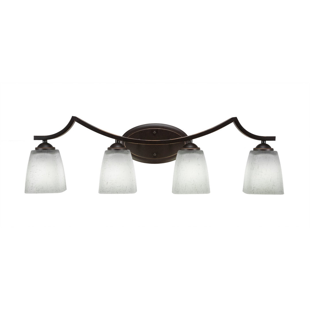 Toltec Zilo 554-dg-460 Bath Vanity Light 31 in. wide - Dark Granite
