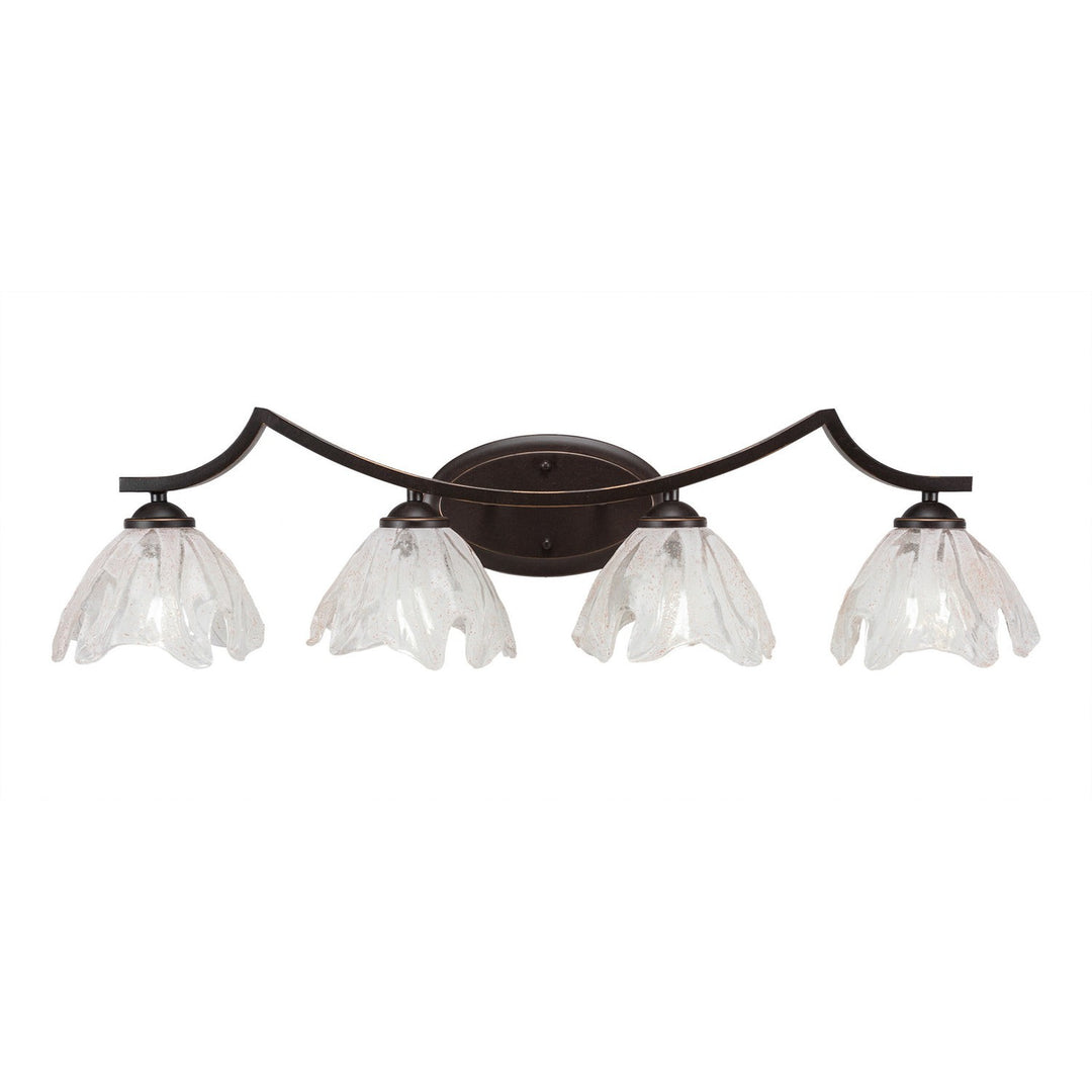 Toltec Zilo 554-dg-759 Bath Vanity Light 33 in. wide - Dark Granite