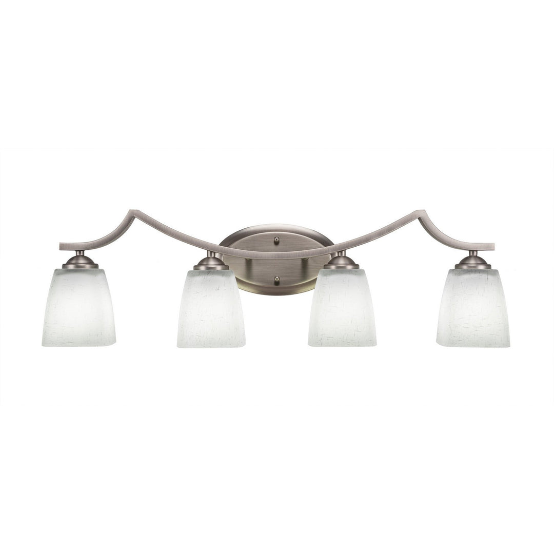 Toltec Zilo 554-gp-460 Bath Vanity Light 31 in. wide - Graphite
