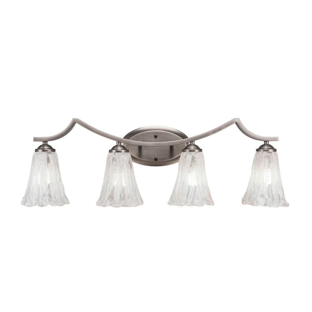 Toltec Zilo 554-gp-729 Bath Vanity Light 32 in. wide - Graphite