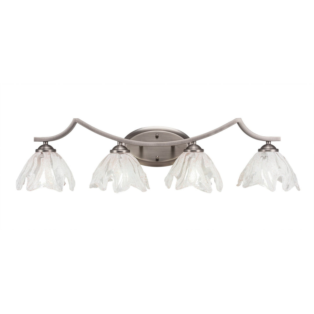 Toltec Zilo 554-gp-759 Bath Vanity Light 33 in. wide - Graphite