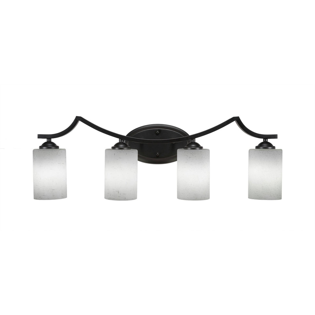 Toltec Zilo 554-mb-300 Bath Vanity Light 30 in. wide - Matte Black
