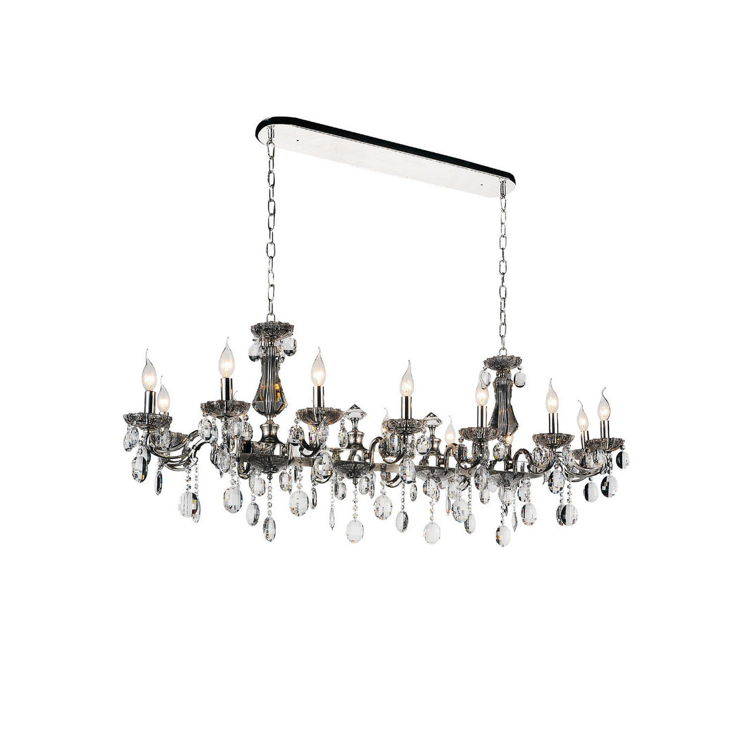 CWI Flawless 2016p54c-14 Chandelier Light - Chrome