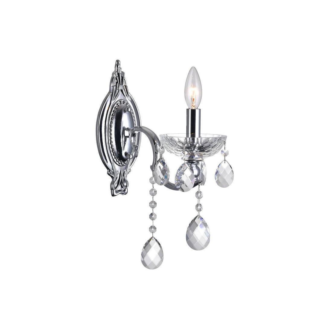 CWI Flawless 2025w5c-1 Wall Sconce Light - Chrome