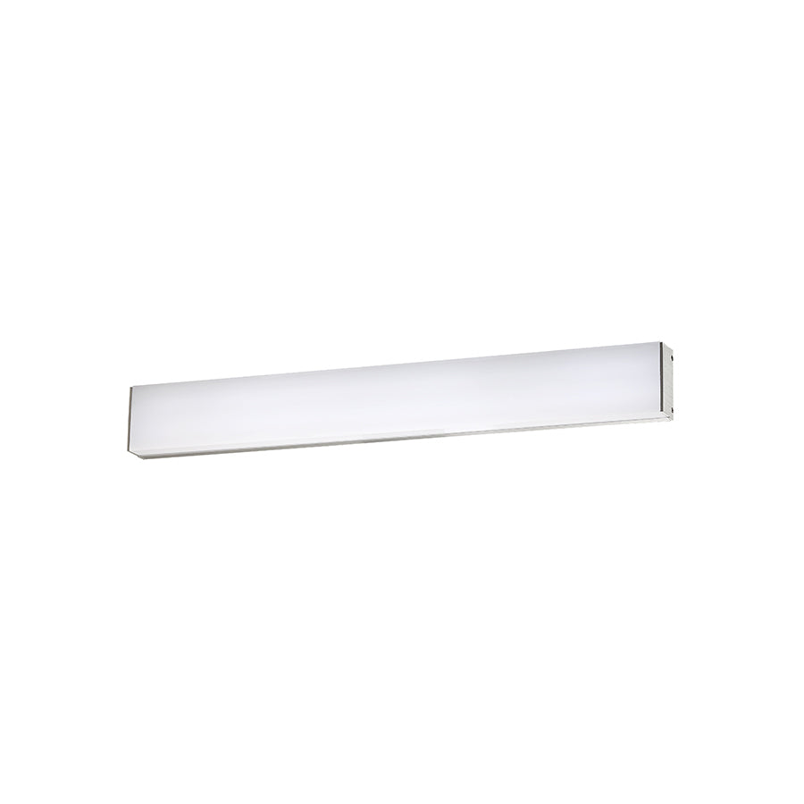 WAC Strip WS-63724-30-AL Bath Vanity Light 2 in. wide - Brushed Aluminum