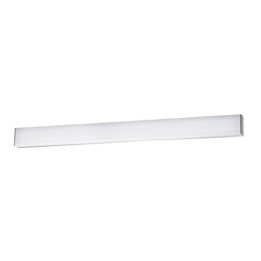 WAC Strip WS-63736-35-AL Bath Vanity Light 2 in. wide - Brushed Aluminum