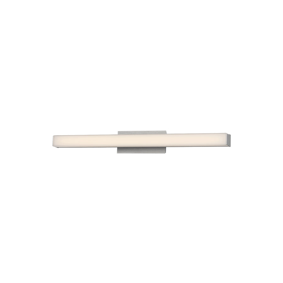 WAC Brink WS-77624-35-AL Bath Vanity Light 3 in. wide - Brushed Aluminum
