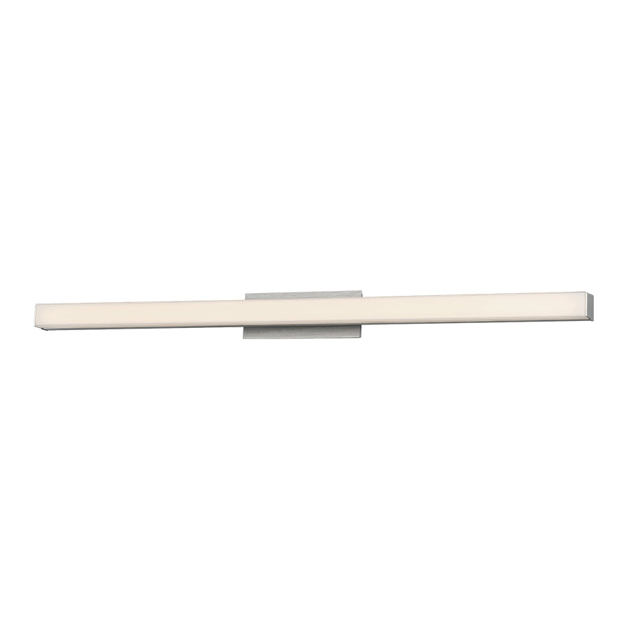 WAC Brink WS-77636-27-AL Bath Vanity Light 3 in. wide - Brushed Aluminum