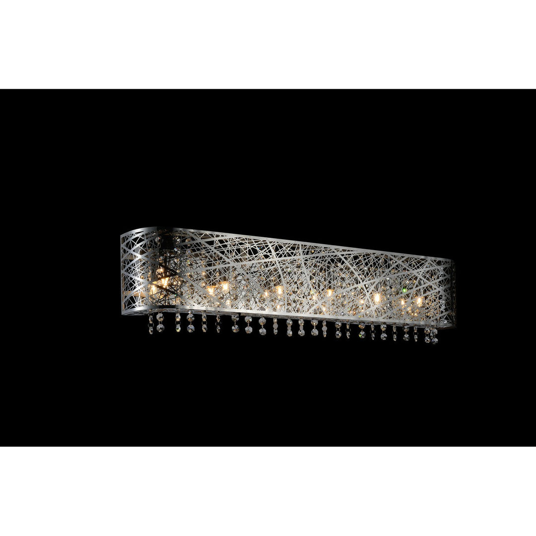 CWI Eternity 5008w32st-o Bath Vanity Light 32 in. wide - Stainless Steel