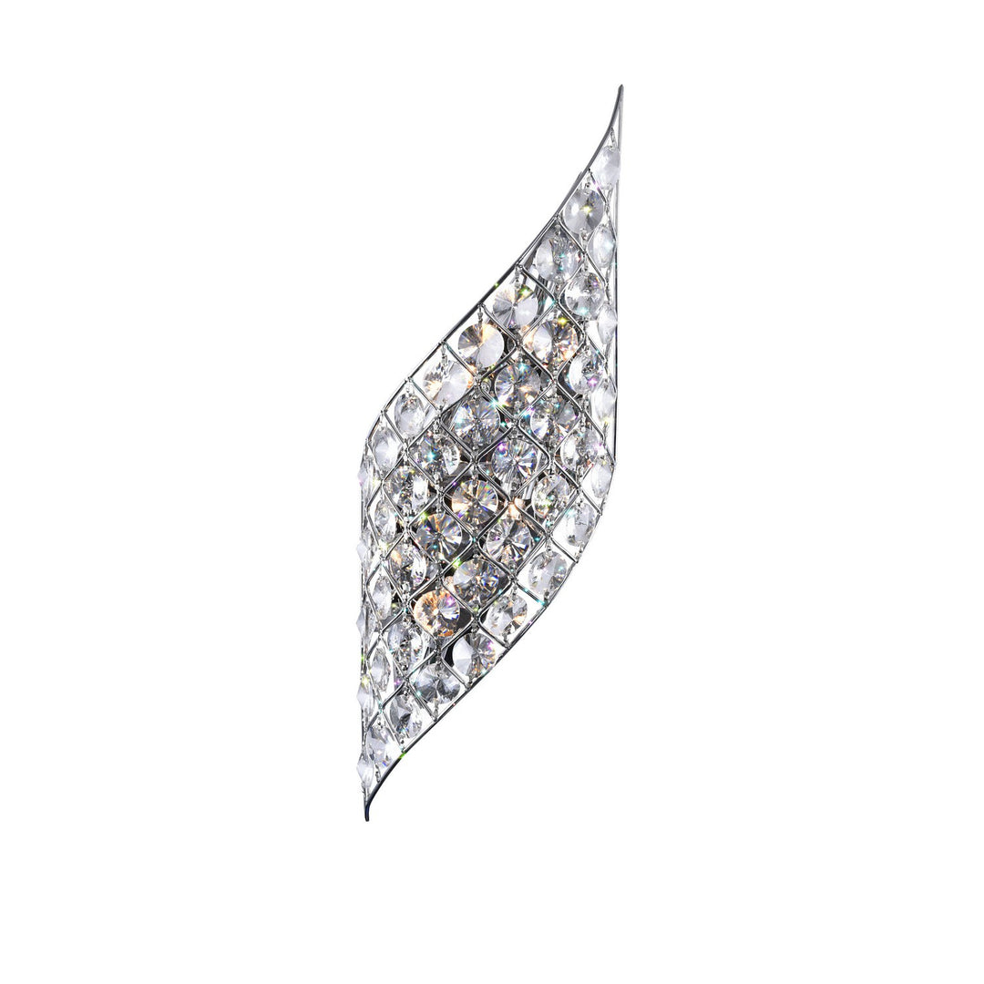 CWI Chique 5021w7b-r(c) Wall Sconce Light - Chrome