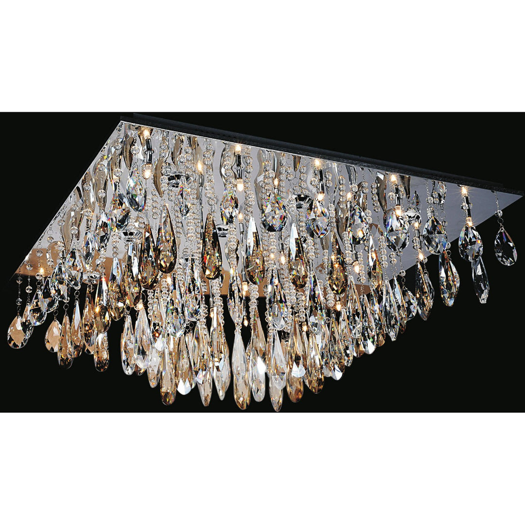 CWI Bianca 5034c24c-s Ceiling Light - Chrome