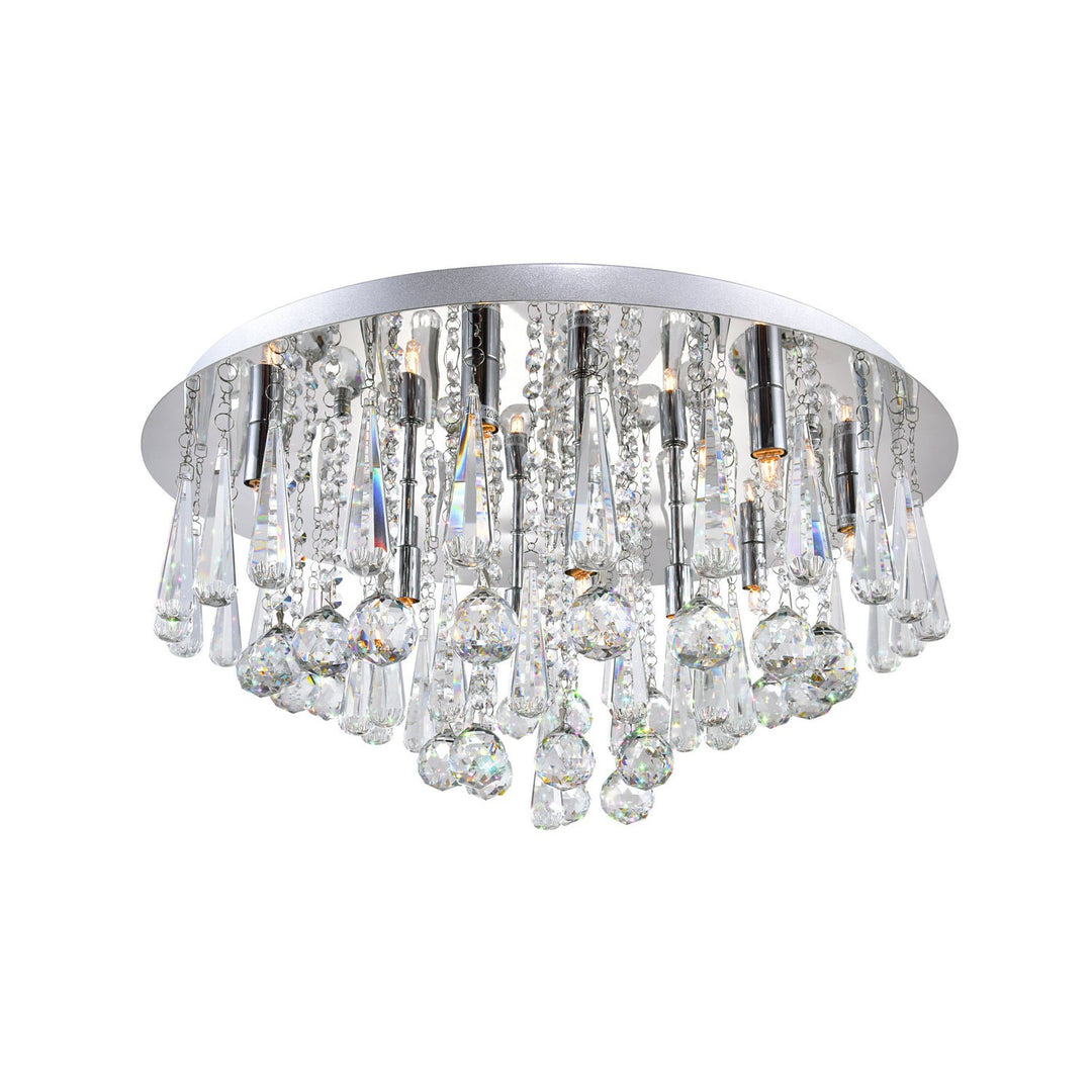 CWI Brianna 5035c24c-r Ceiling Light - Chrome