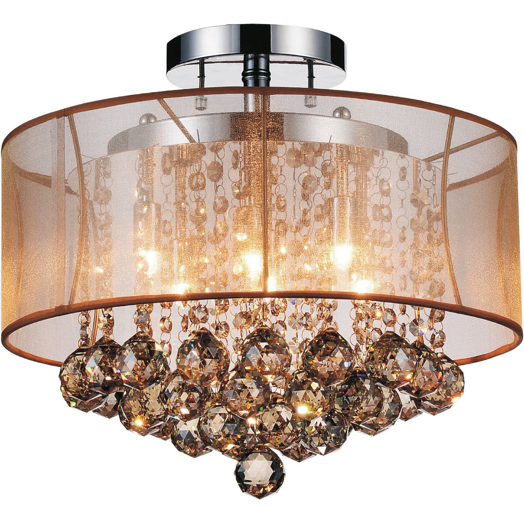 CWI Radiant 5062c16c (chp + G) Ceiling Light - Chrome