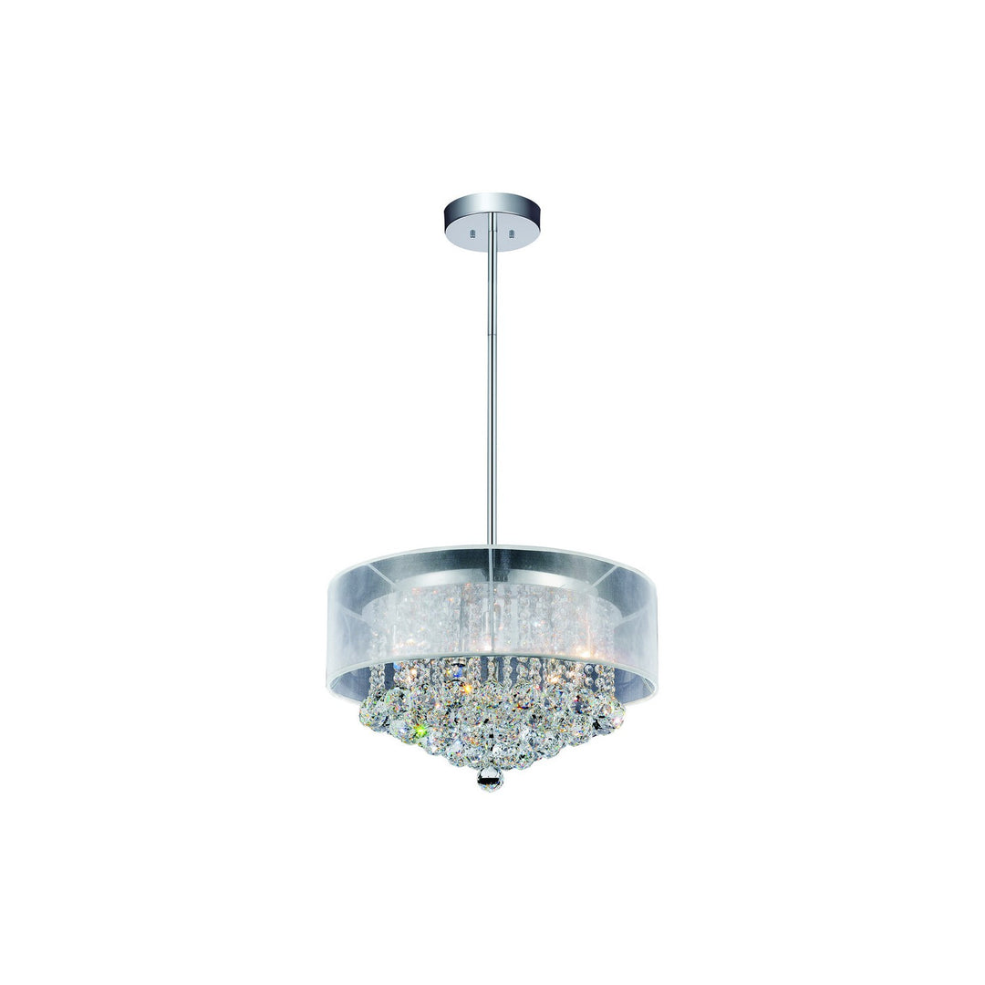 CWI Radiant 5062p20c (clear + W) Chandelier Light - Chrome