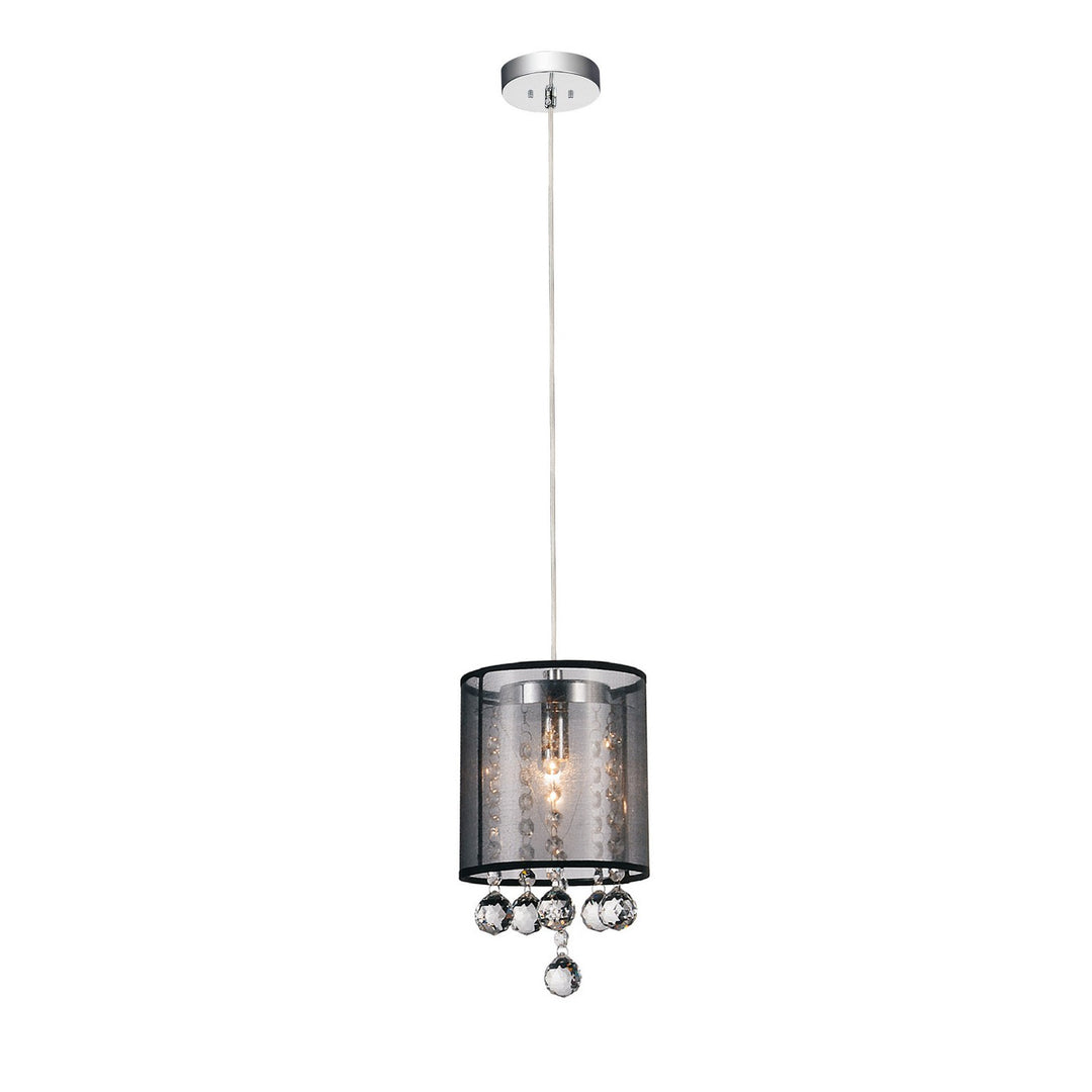 CWI Radiant 5062p6c-1 (clear + B) Pendant Light - Chrome