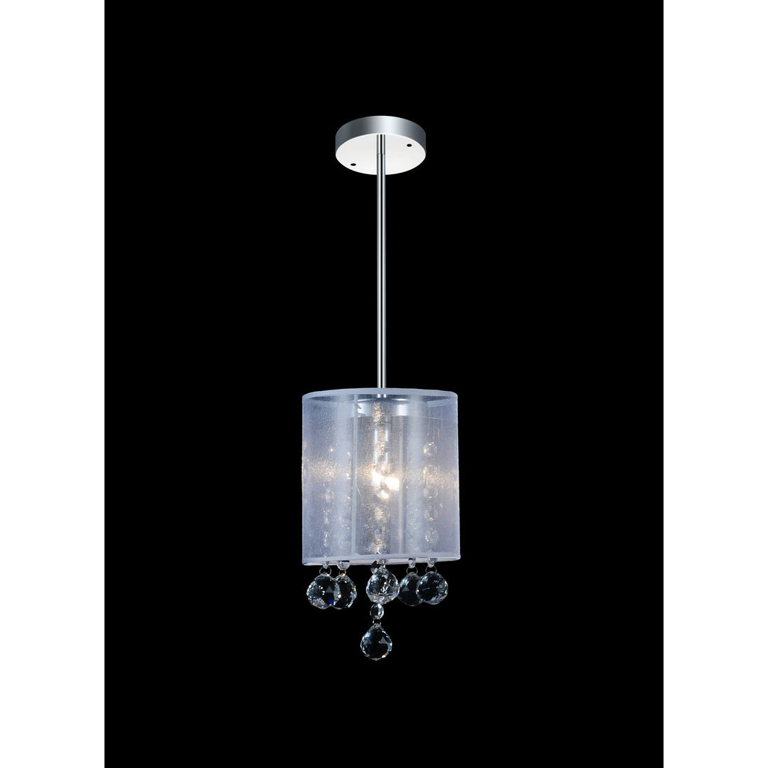 CWI Radiant 5062p6c-1 (clear + W) Pendant Light - Chrome