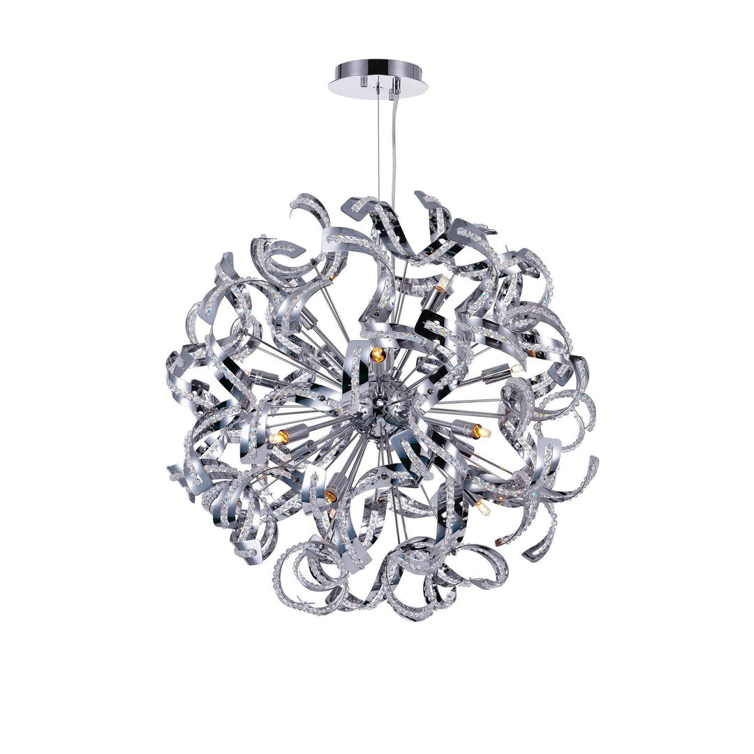 CWI Swivel 5067p22c Pendant Light - Chrome