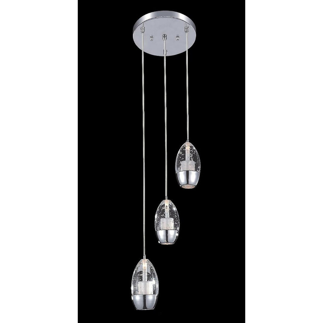 CWI Perrier 5077p10c-r Pendant Light - Chrome