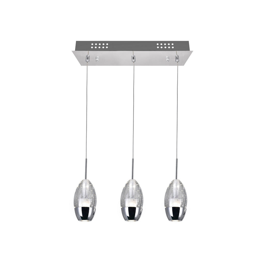 CWI Perrier 5077p16c-rc Pendant Light - Chrome