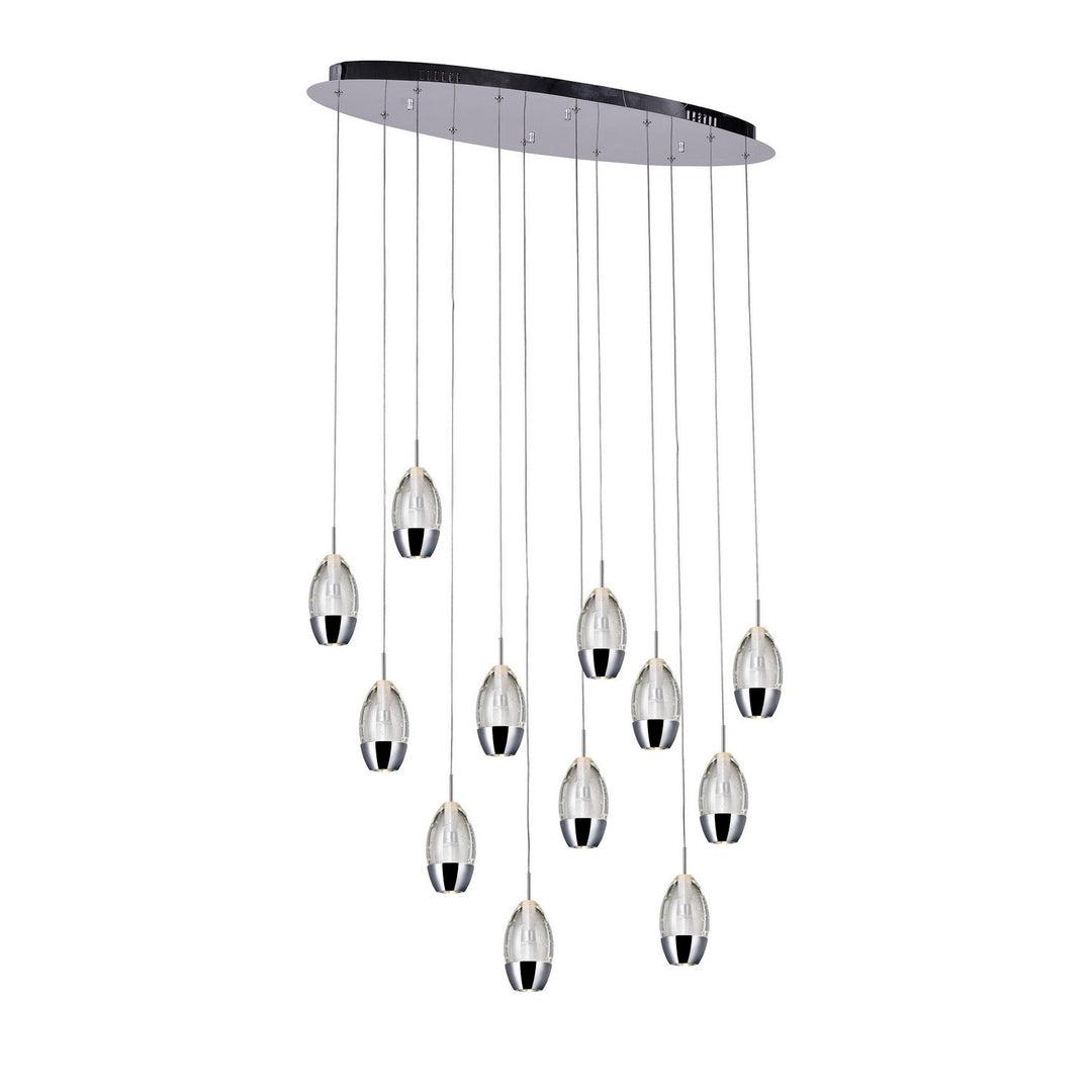 CWI Perrier 5077p34c-o Pendant Light - Chrome