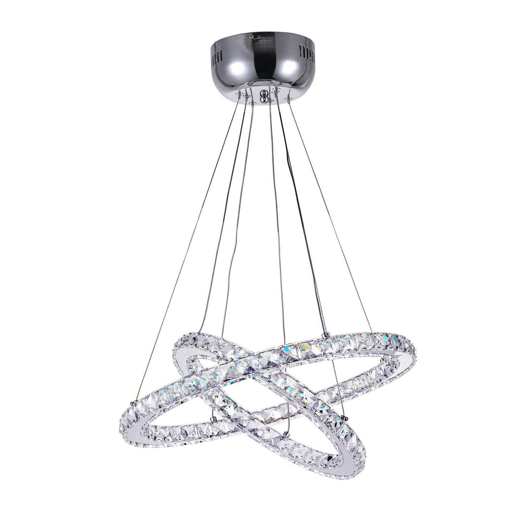 CWI Ring 5080p20st-2r Pendant Light - Stainless Steel