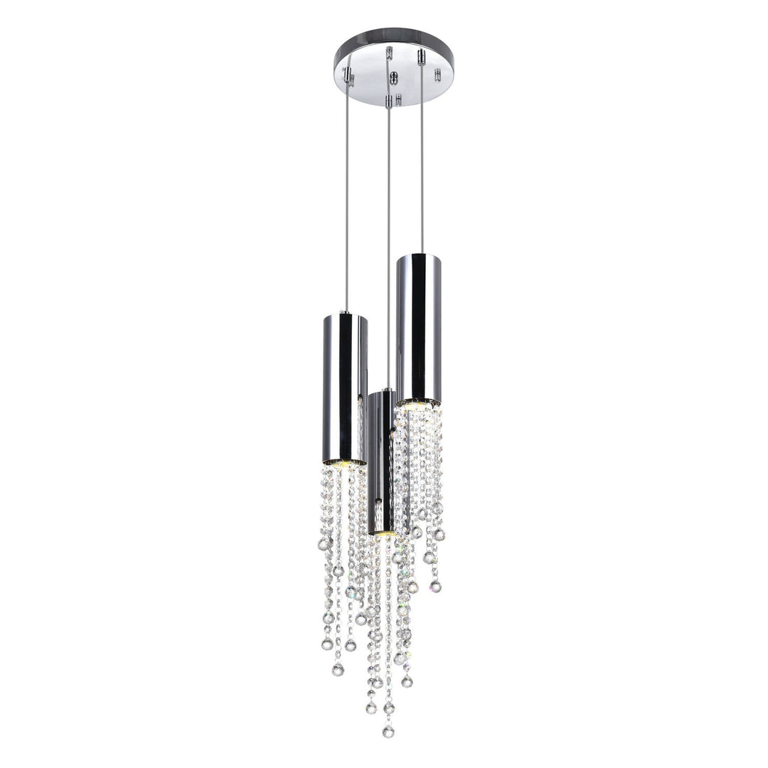 CWI Extended 5081p10c-r Pendant Light - Chrome