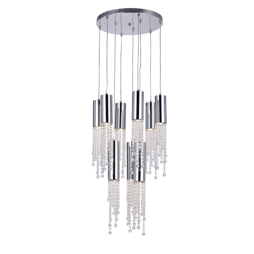 CWI Extended 5081p20c-r Pendant Light - Chrome