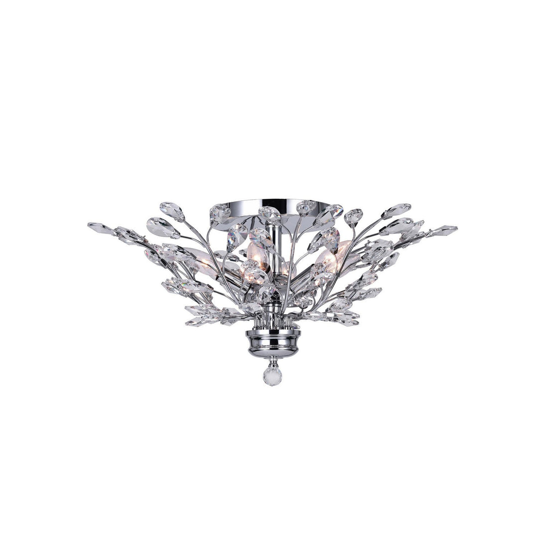 CWI Ivy 5206c22c Ceiling Light - Chrome