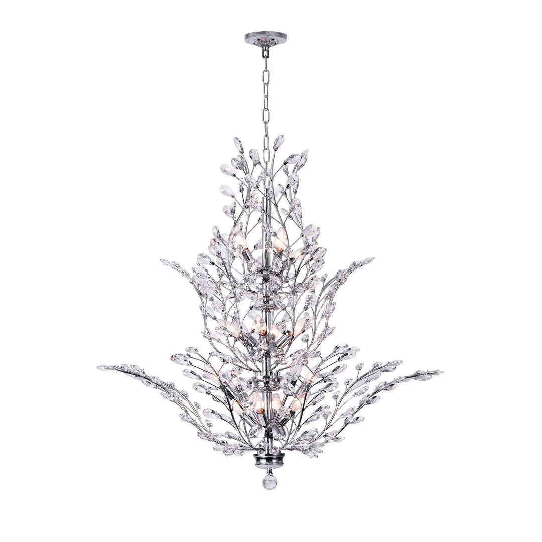 CWI Ivy 5206p40c Chandelier Light - Chrome