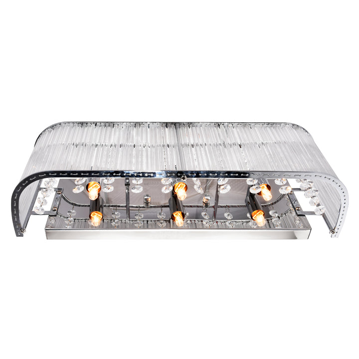 CWI Elsa 5320w18c Bath Vanity Light 18 in. wide - Chrome