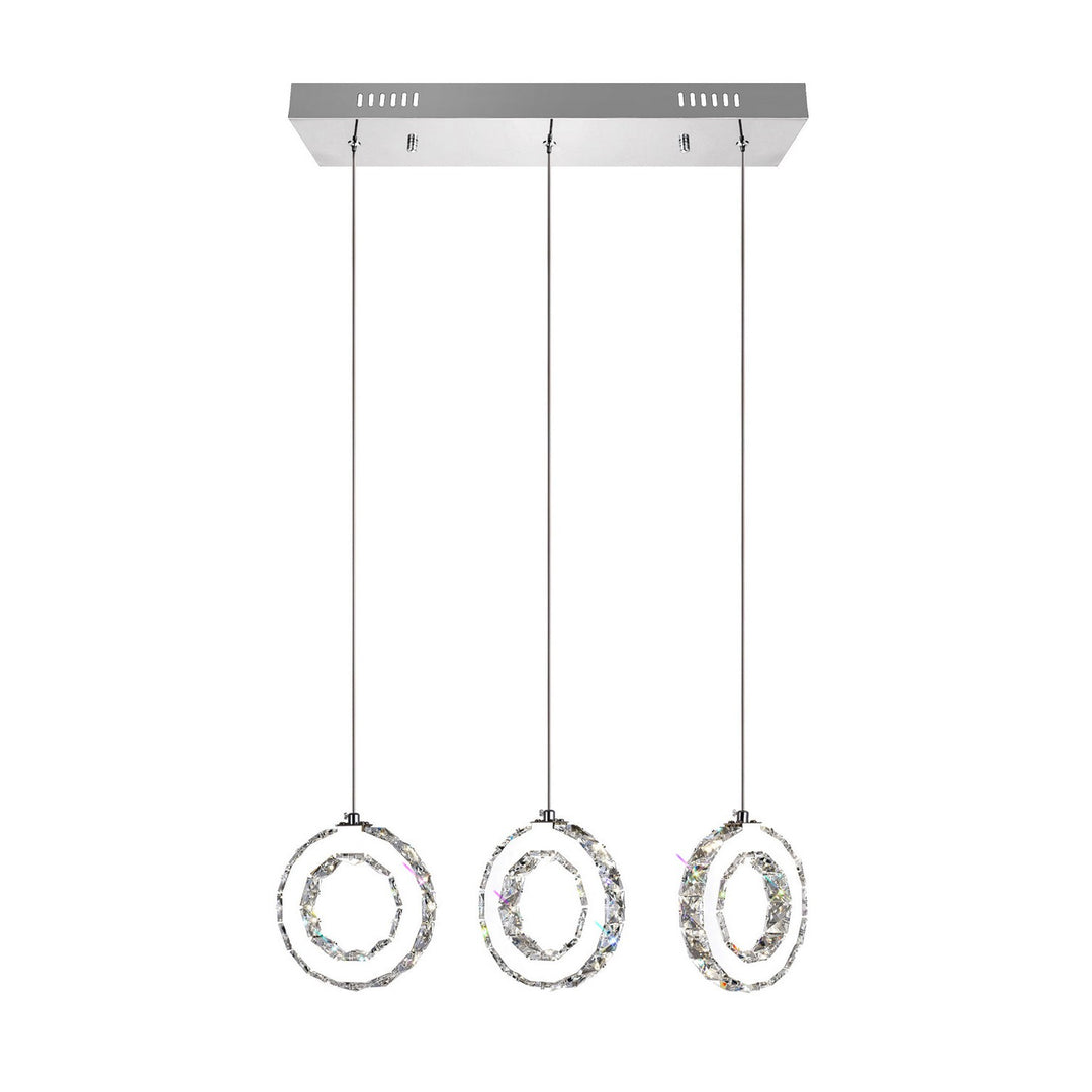 CWI Ring 5417p24st-rc-a Pendant Light - Chrome