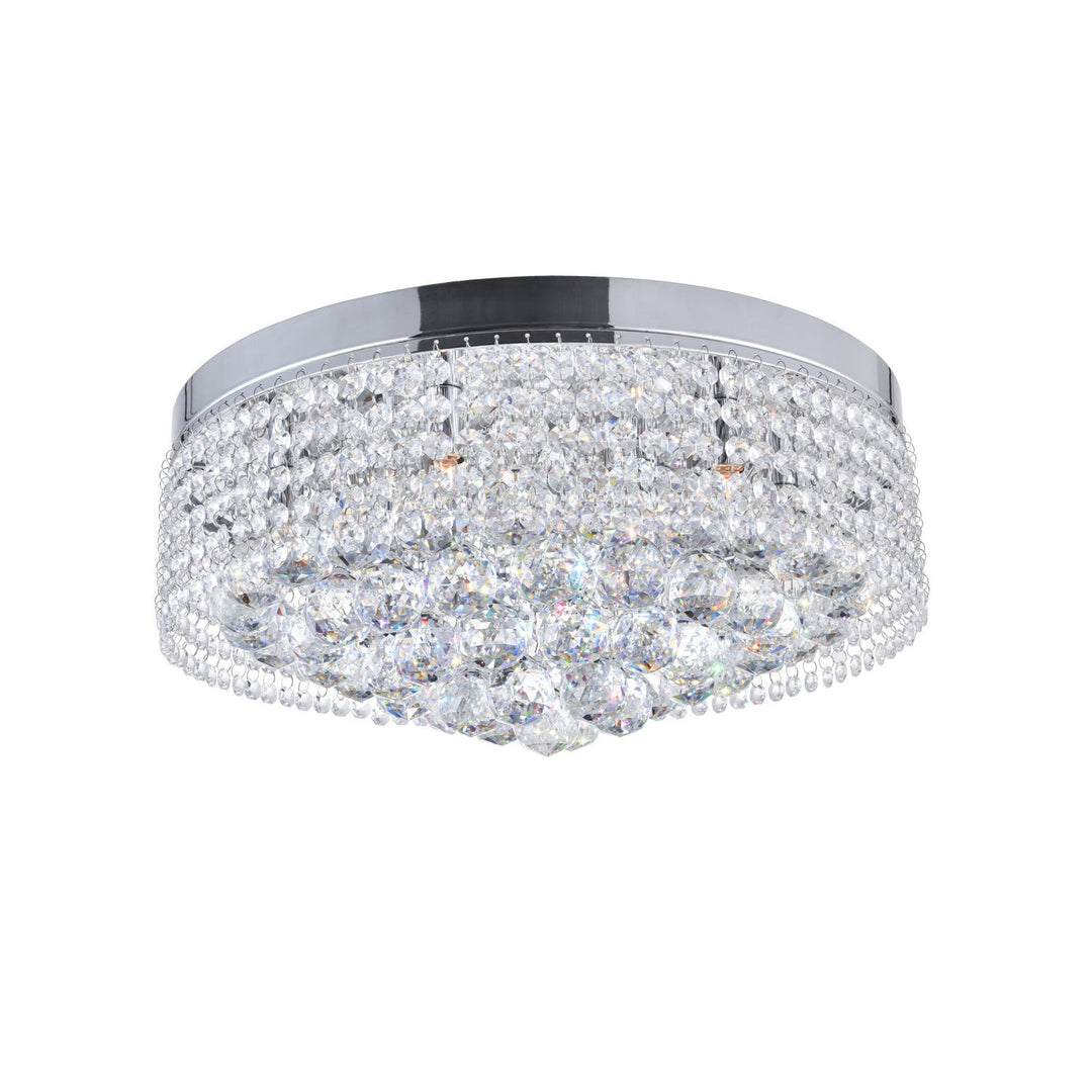 CWI Cascade 5424c18c Ceiling Light - Chrome