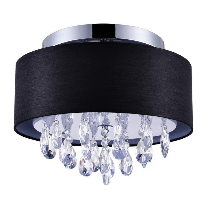 CWI Dash 5443c14c (black) Ceiling Light - Chrome