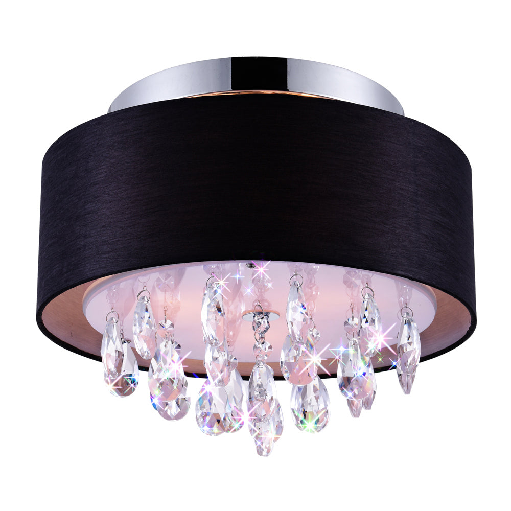 CWI Dash 5443c14c (black) Ceiling Light - Chrome