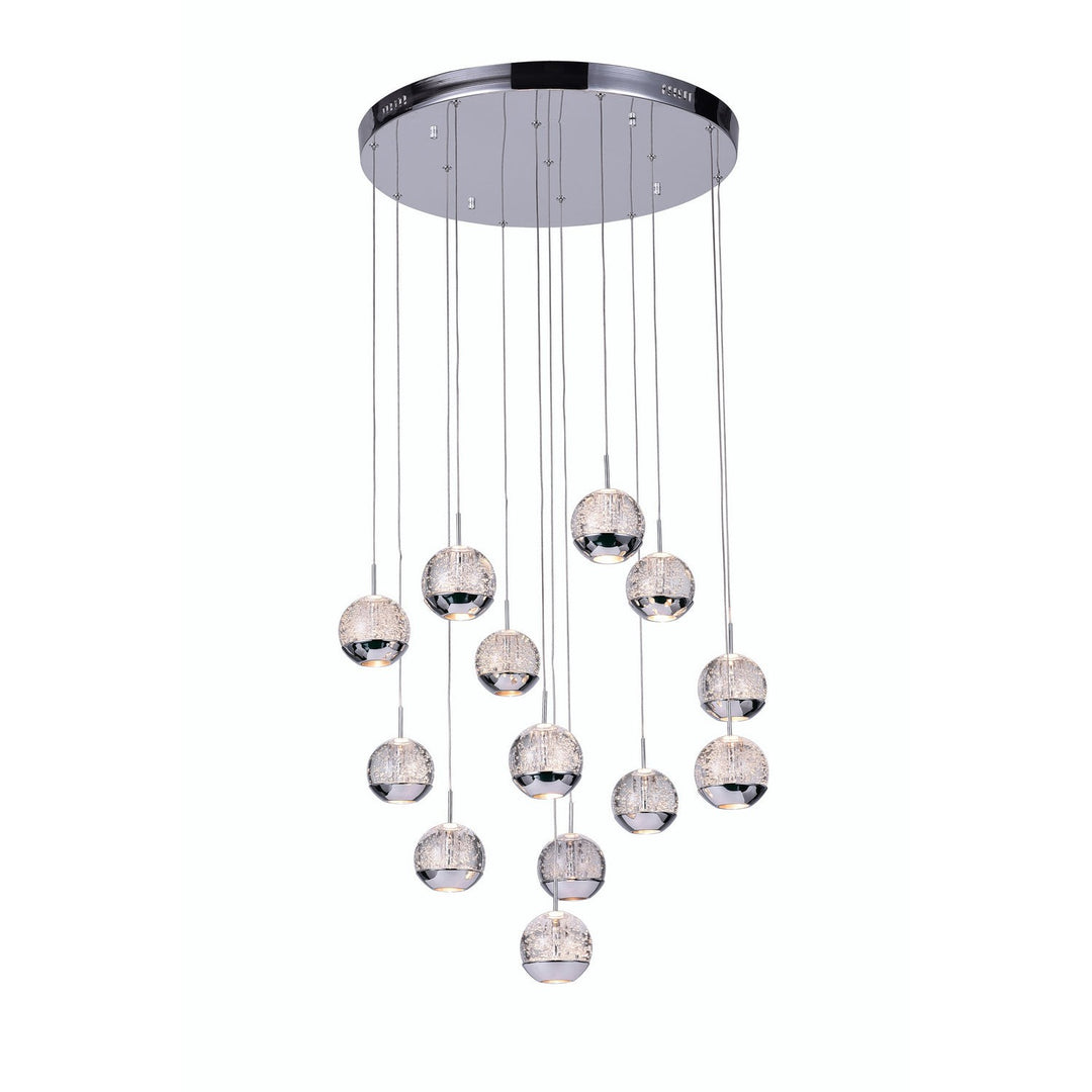 CWI Perrier 5444p24c-r Pendant Light - Chrome