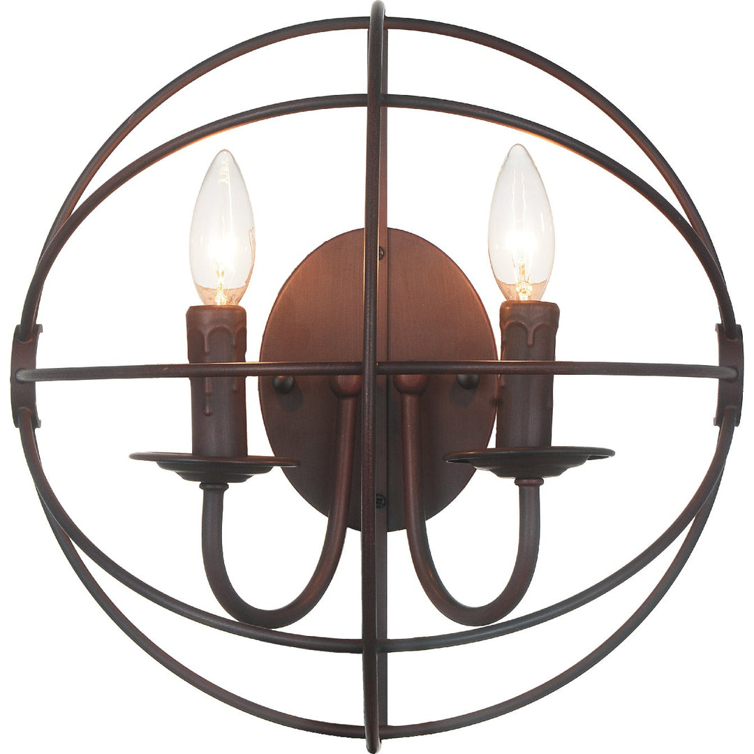 CWI Arza 5464w14db-2 Wall Sconce Light - Brown