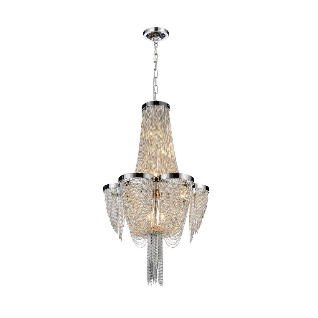 CWI Taylor 5480p14c Chandelier Light - Chrome