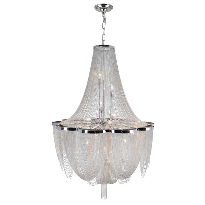 CWI Taylor 5480p22c Chandelier Light - Chrome