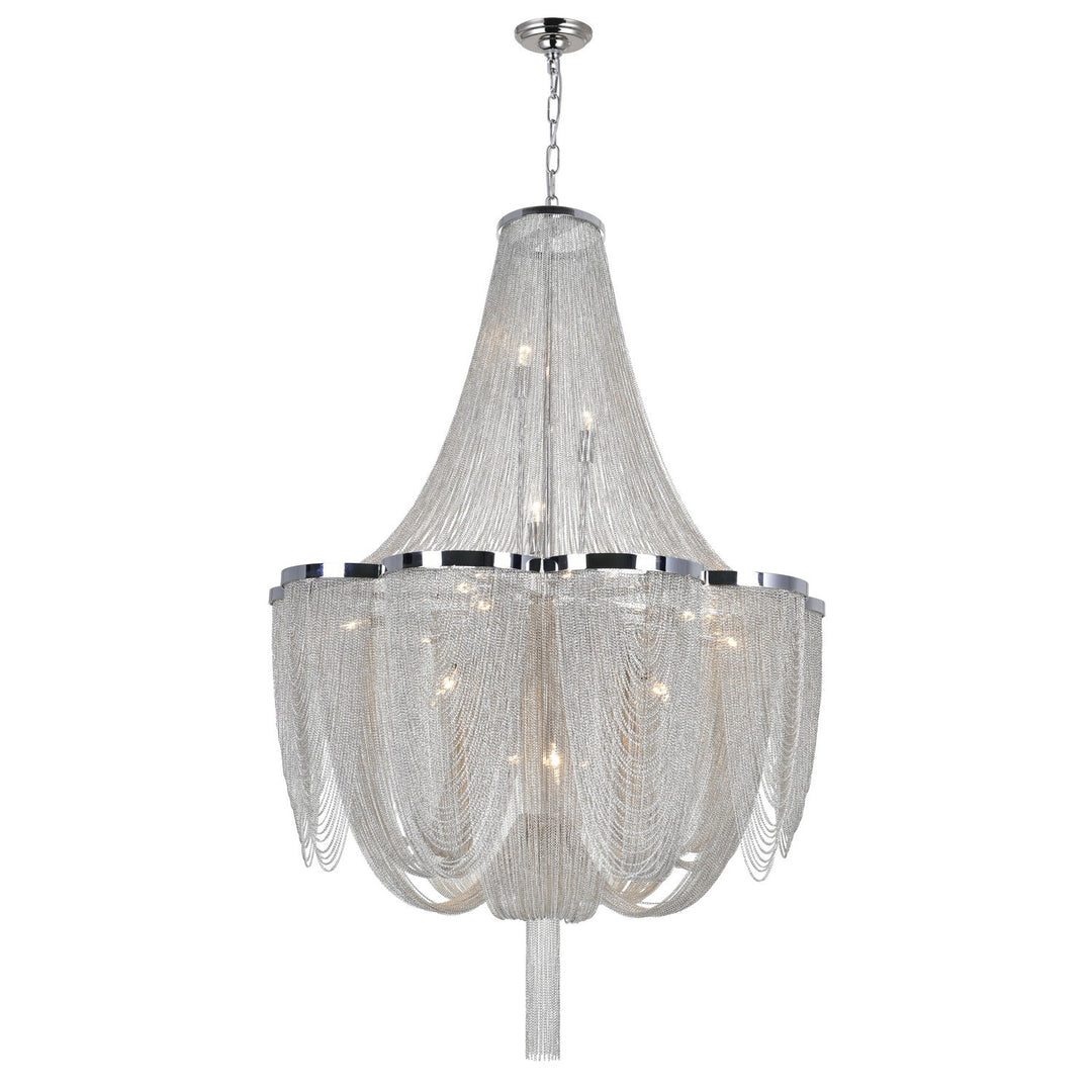 CWI Taylor 5480p22c Chandelier Light - Chrome