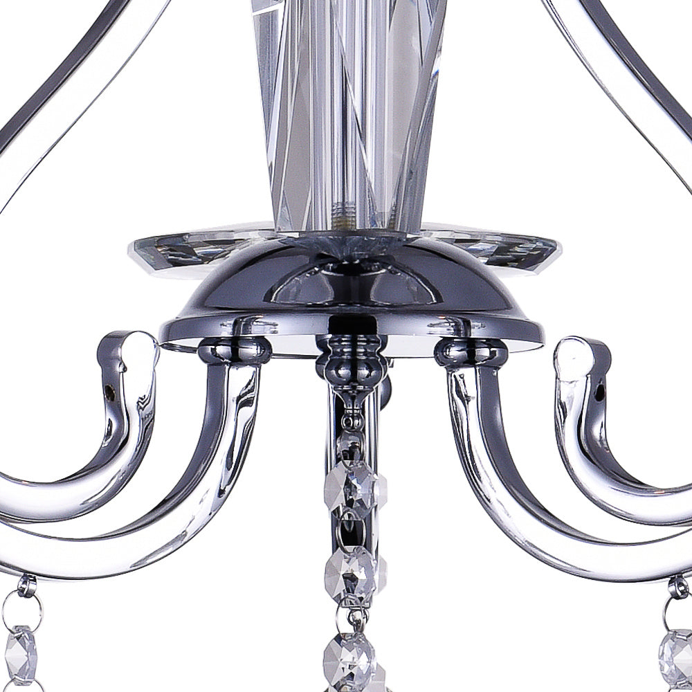 CWI Valentina 5507c18c-3 Ceiling Light - Chrome