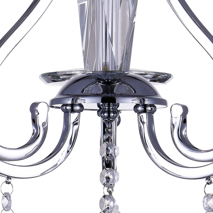 CWI Valentina 5507c18c-3 Ceiling Light - Chrome