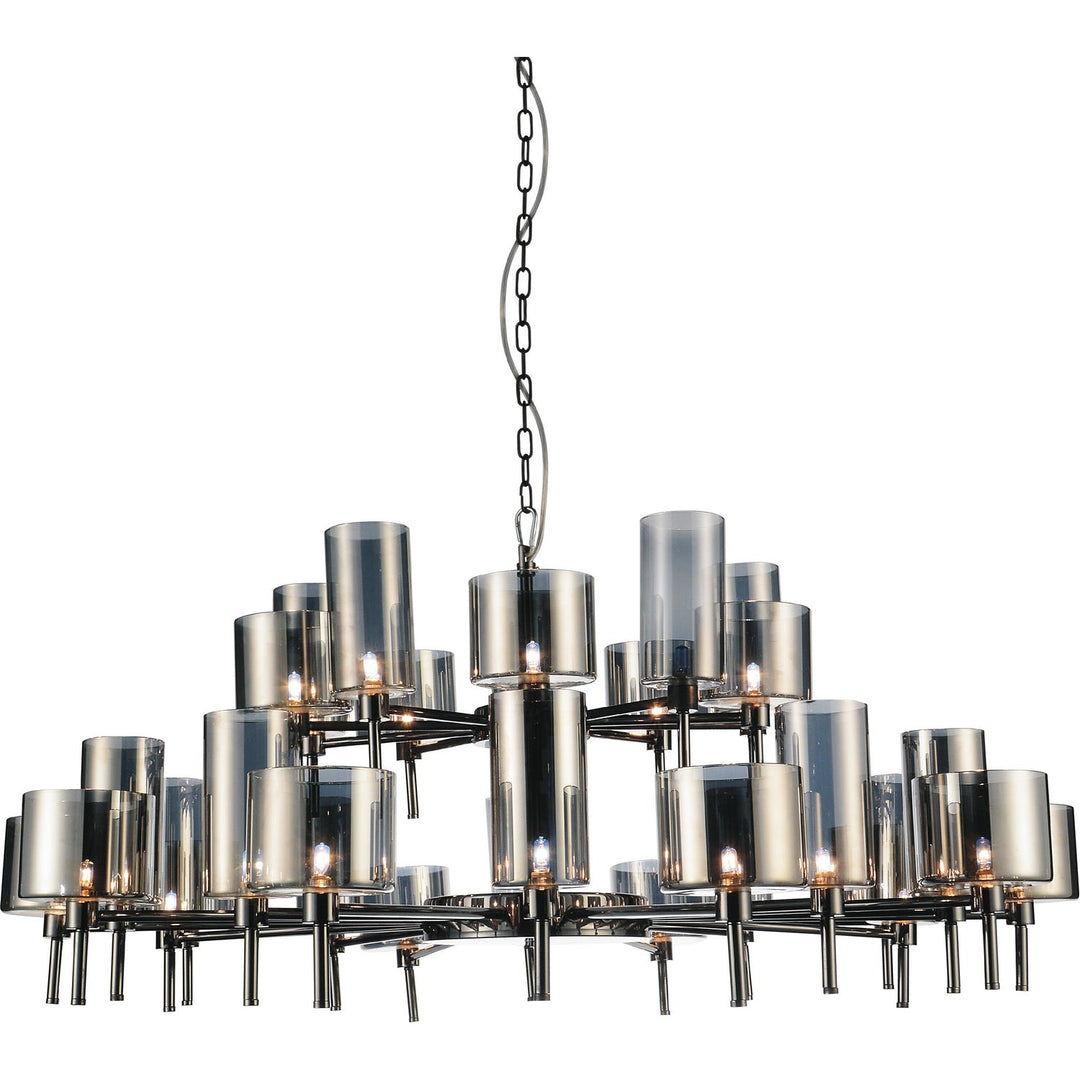 CWI Montoya 5526p48-30-612 Chandelier Light - Pearl Black