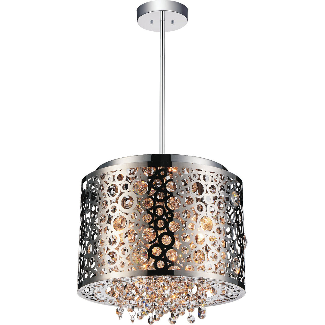 CWI Bubbles 5536p12st Pendant Light - Stainless Steel